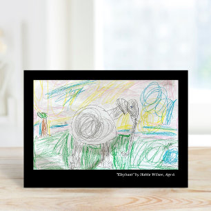 Benutzerdefinierte Grußkarten mit dem Kunstwerk Ih Karte