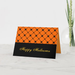 Benutzerdefinierte Halloween-Karte für Schwarze Kr Karte