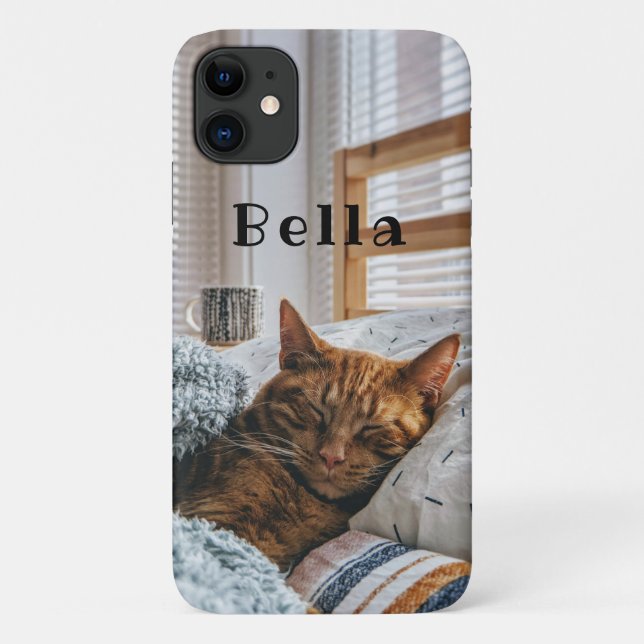 Benutzerdefinierte Haustierkatze Case-Mate iPhone Hülle (Rückseite)