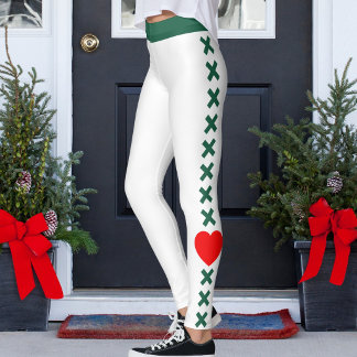 Benutzerdefinierte Haustierkatze Mama White Pine G Leggings