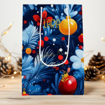 Benutzerdefinierte helle Blumen-Weihnachts-Geschen