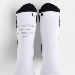 Benutzerdefinierte Hochleistungs-Sport-Crew-Socke Socken