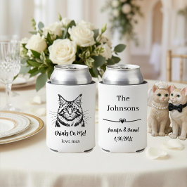 Benutzerdefinierte Hochzeit für Haustiere Dosenkühler