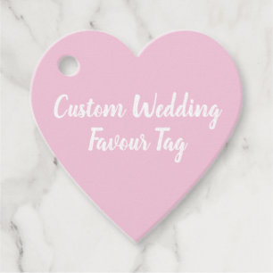 Benutzerdefinierte Hochzeit Geschenkanhänger