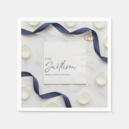 Benutzerdefinierte Hochzeitsservietten: Personalis Serviette