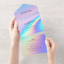 Benutzerdefinierte Holografische Moderne Eleganz