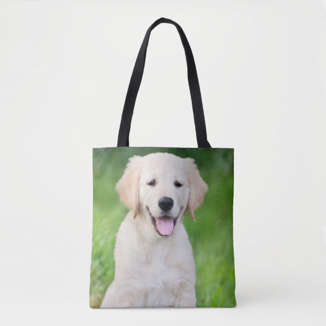 Benutzerdefinierte Hund-Foto-Doppelseitige-Tasche (Vorderseite)