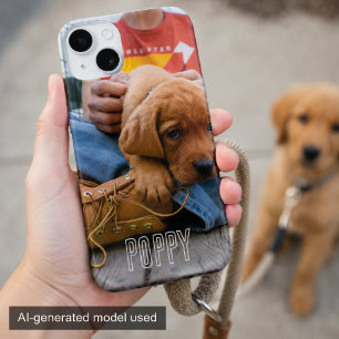 Benutzerdefinierte Hunde-Foto-Handyhülle für Tierl Case-Mate iPhone Hülle