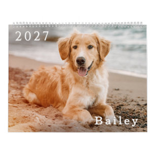 Benutzerdefinierte Hunde-Foto Haustierliebhaber Ei Kalender
