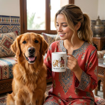 Benutzerdefinierte Hunde-Mama eines süßen australi