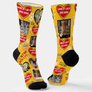 Benutzerdefinierte Hundemaul-Socken, Personalisier Socken