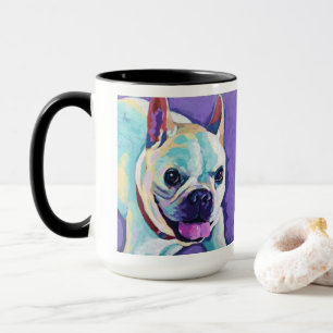 Benutzerdefinierte Hunderemalung - Für immer gelie Tasse