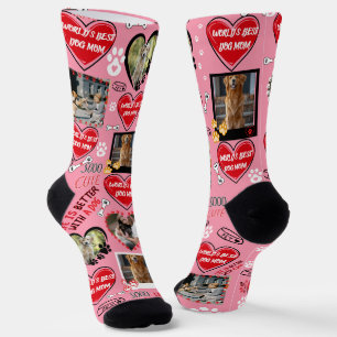 Benutzerdefinierte Hundesocken mit Hundegesicht, P Socken