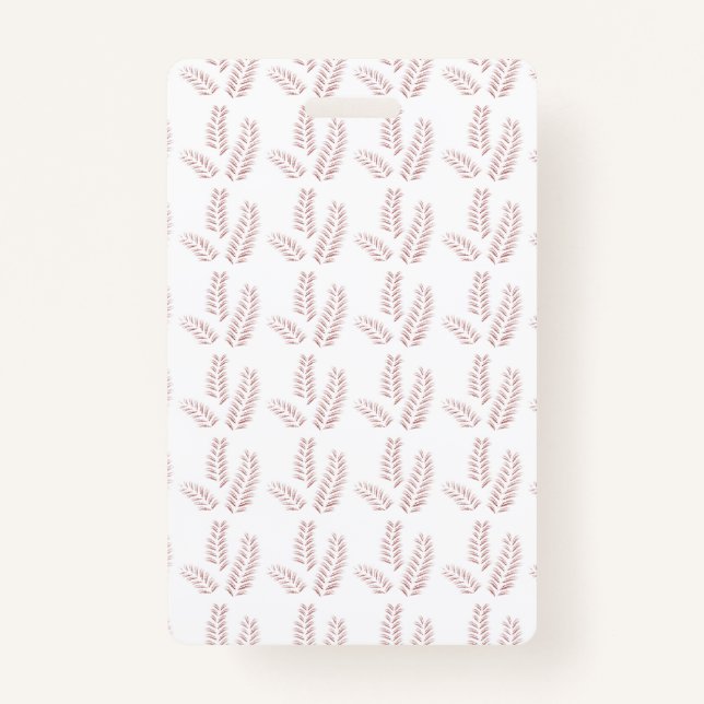 Benutzerdefinierte ID-Abzeichen | Personalisierter Ausweis (Rückseite)