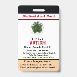 Benutzerdefinierte ID-Identifikation Kindererwachs Ausweis