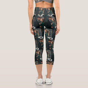 Benutzerdefinierte Image-Capri-Leggings perfekt fü Capri Leggings