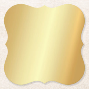 Benutzerdefinierte Imitat Gold Blank Template Eleg Untersetzer