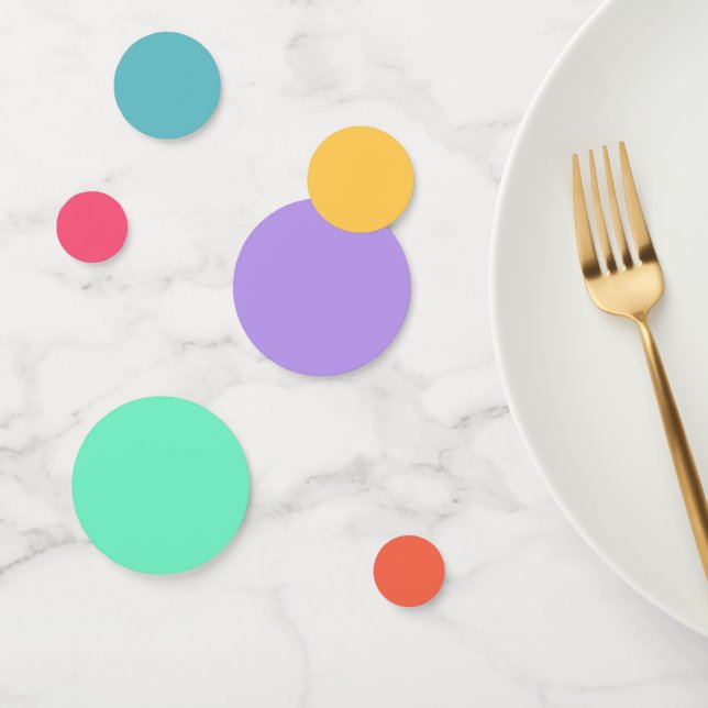 Benutzerdefinierte Imitate Silver Metallic Look Mo Konfetti (Gruppe)