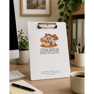 Benutzerdefinierte Immobilienverwaltungs-Clipboard Klemmbrett