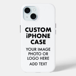 Benutzerdefinierte individuelle iPHONE 15 ROBUSTE  Case-Mate iPhone Hülle