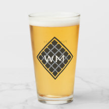 Benutzerdefinierte Initialen Moderne Elegant Manly