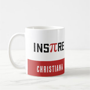 Benutzerdefinierte InsPire Pi-Tag Frohe Pi-Tag M Kaffeetasse