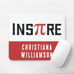 Benutzerdefinierte InsPire Pi-Tag Frohen Pi-Tag Mousepad