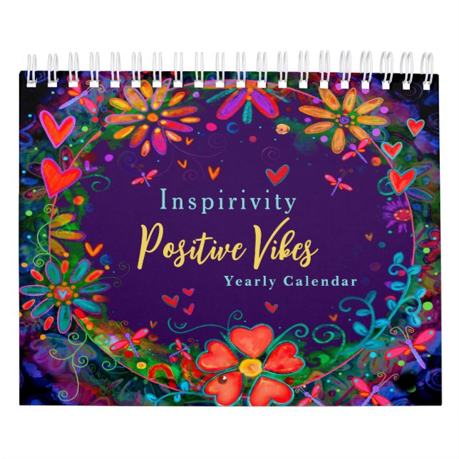 Benutzerdefinierte Inspirivity Small Positive Vibe Kalender (Titelbild)