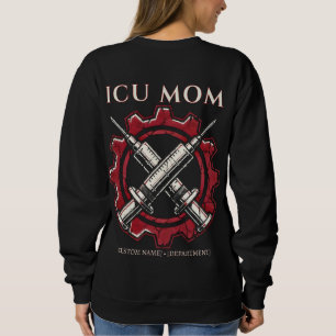 Benutzerdefinierte Intensivpflege Krankenschwester Sweatshirt
