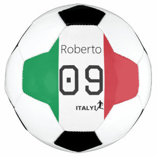 Benutzerdefinierte Italien-Fußballnationalflagge F Fußball