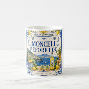benutzerdefinierte italienische Zitrone Junggesel Kaffeetasse