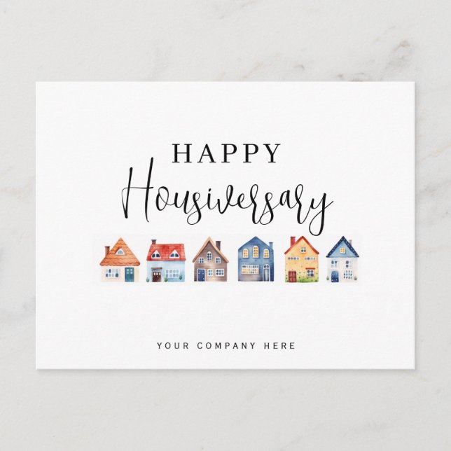 Benutzerdefinierte Jubiläumskarte für Kelly Postkarte (Vorderseite)