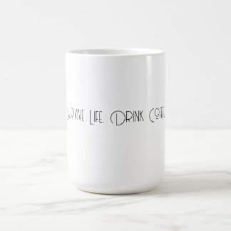 Benutzerdefinierte Kaffeetasse mit Nachricht