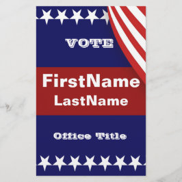 Benutzerdefinierte Kampagnenvorlage Flyer