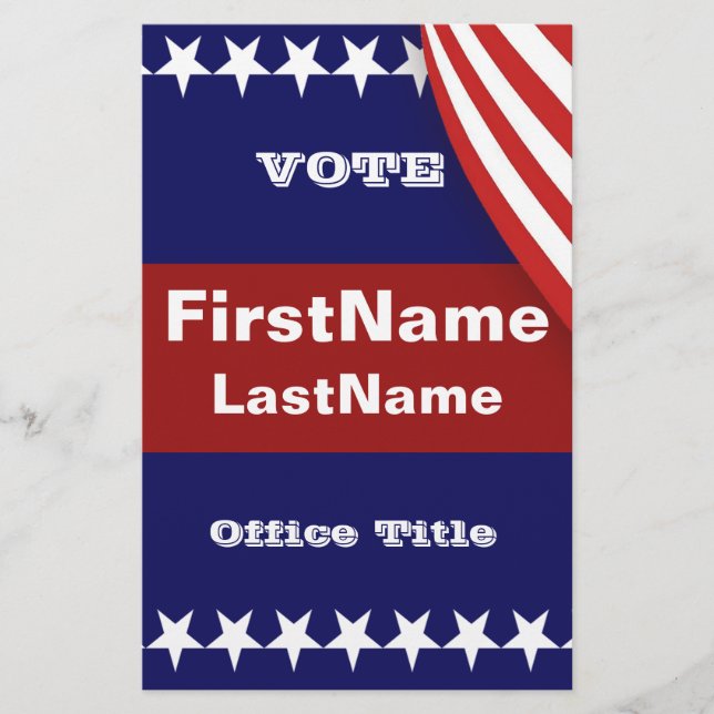 Benutzerdefinierte Kampagnenvorlage Flyer (Vorne)