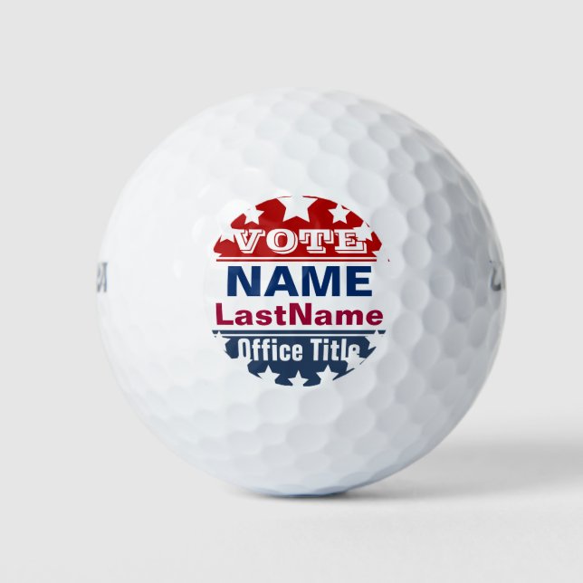 Benutzerdefinierte Kampagnenvorlage Golfball (Vorderseite)