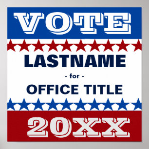 Benutzerdefinierte Kampagnenvorlage Poster