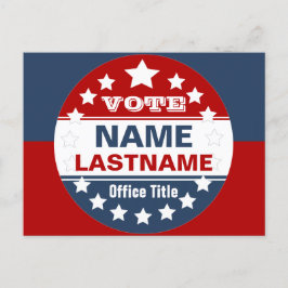 Benutzerdefinierte Kampagnenvorlage Postkarte