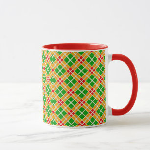 Benutzerdefinierte Karierte Tasse