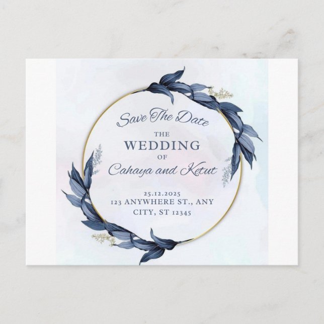 Benutzerdefinierte Karte für bedeutsame Momente (Vorderseite)