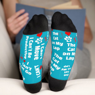 Benutzerdefinierte Katzensocken für Katzenliebhabe Socken