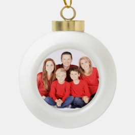 Benutzerdefinierte Keramik Ornament, Hinzufügen Ih Kugel-Ornament