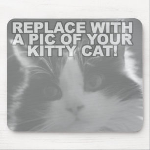 Benutzerdefinierte Kitty-Katze Mousepad