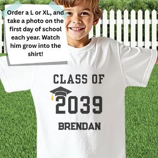 Benutzerdefinierte Klasse von 2039 Wachse Mit Mir T-Shirt