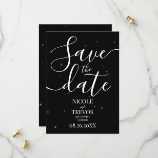 Benutzerdefinierte Kleine Sterne Minimalistische S Save The Date