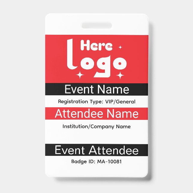 Benutzerdefinierte Konferenz-ID Ausweis (Vorderseite)