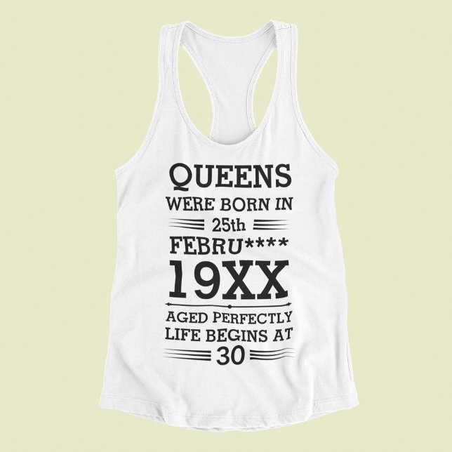 Benutzerdefinierte Königinnen waren im Datumsmonat Tank Top (Von Creator hochgeladen)