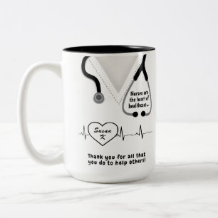 Benutzerdefinierte Krankenwagen Vielen Dank Tasse