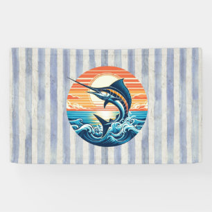Benutzerdefinierte Küsten-/nautische-/Strand-Marli Banner