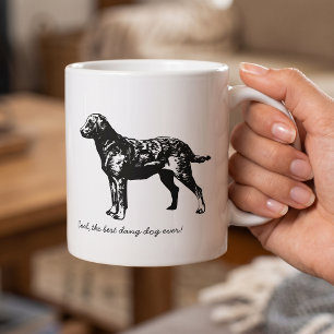 Benutzerdefinierte Labrador Retriever-Hunderasse Jumbo-Tasse